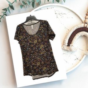 LuLaRoe Womens Paisley Blouse - Like New
